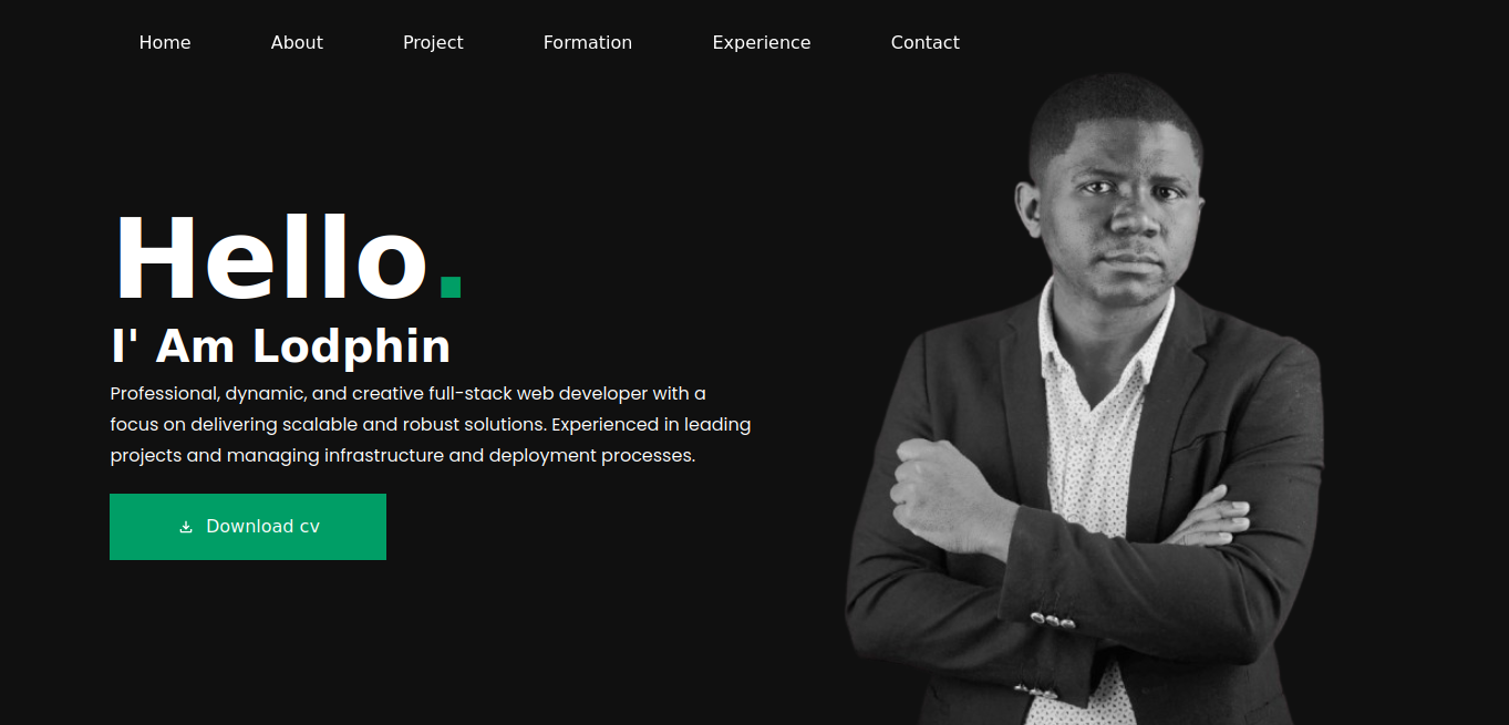 My portfolio (website)