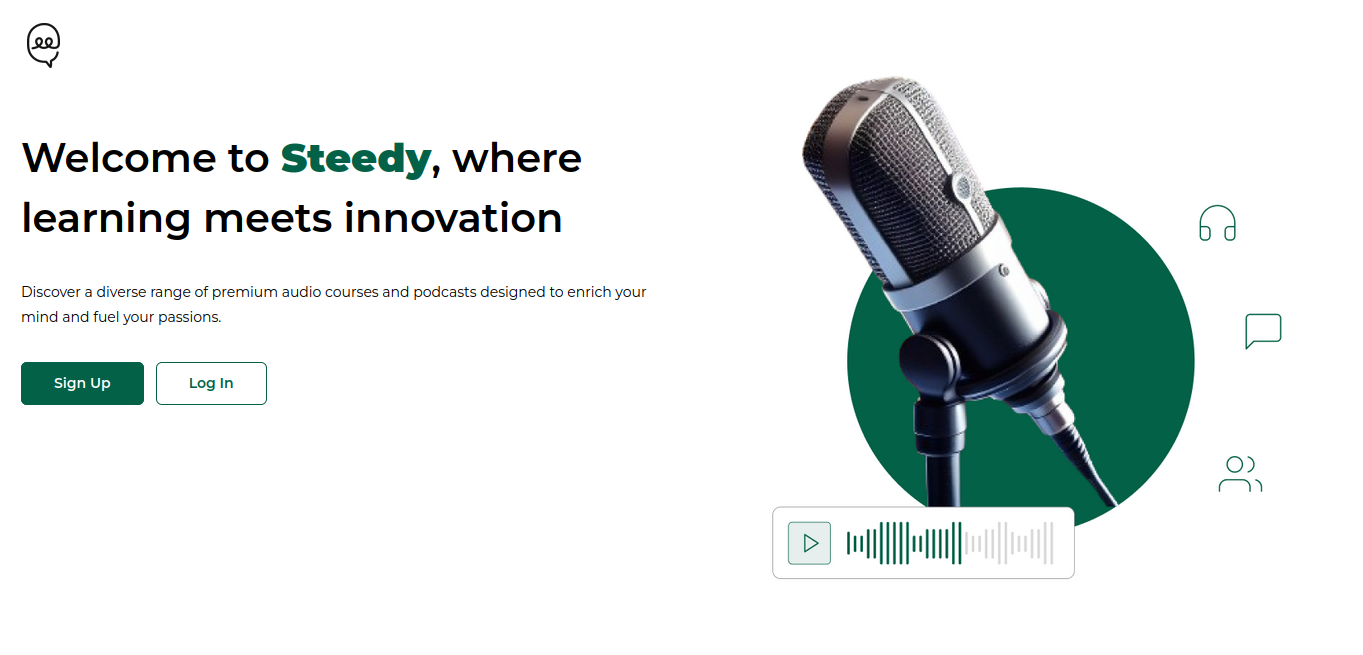 Steedy platforme (Web Application)